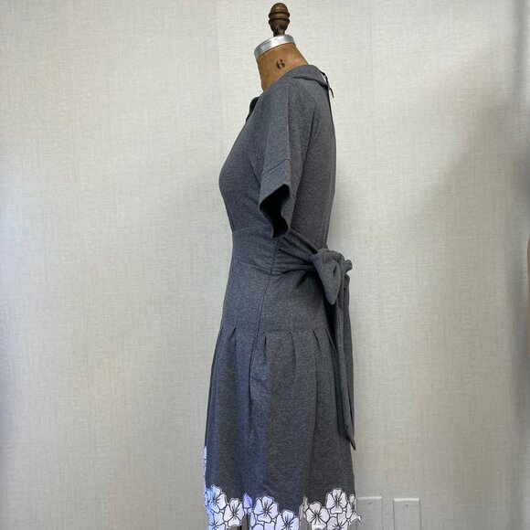 NWT Deadstock 2000s Suzabelle Designer Short Sleeve Floral Dress - Picture 4 of 5